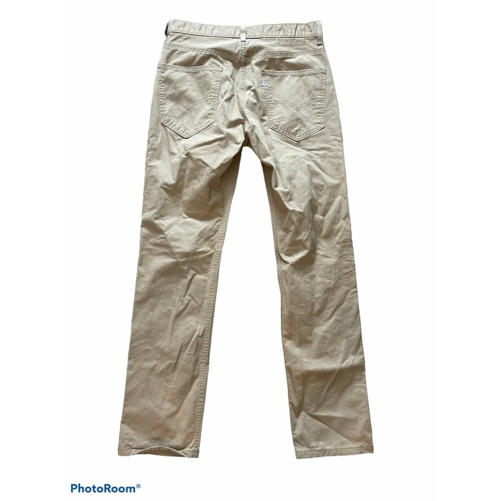 Levi's 31x32 Khaki 13151 Hybrid Trouser Chino Pants 100%‎ Cotton